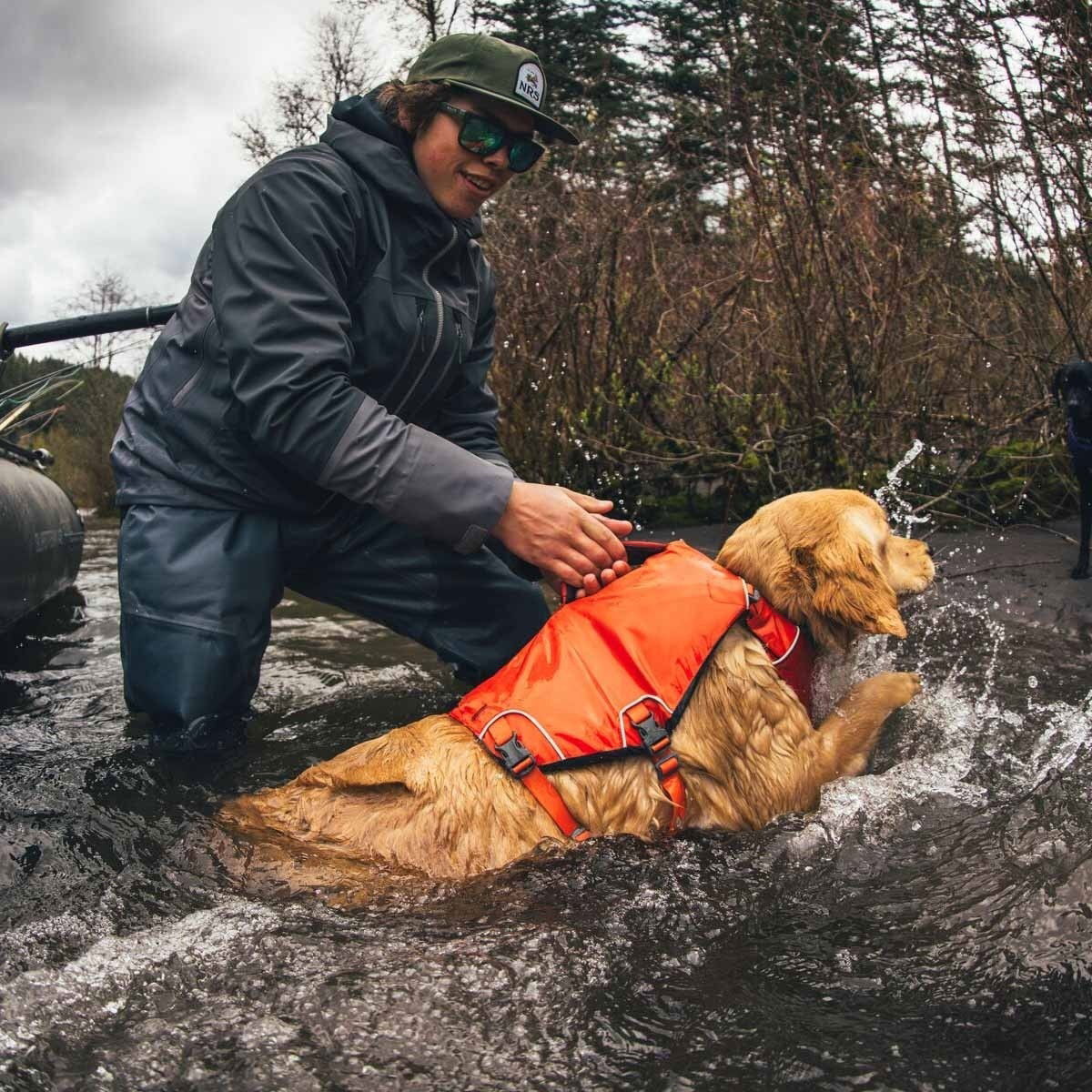 Ruffwear Confluence life jacket, Tangelo Orange