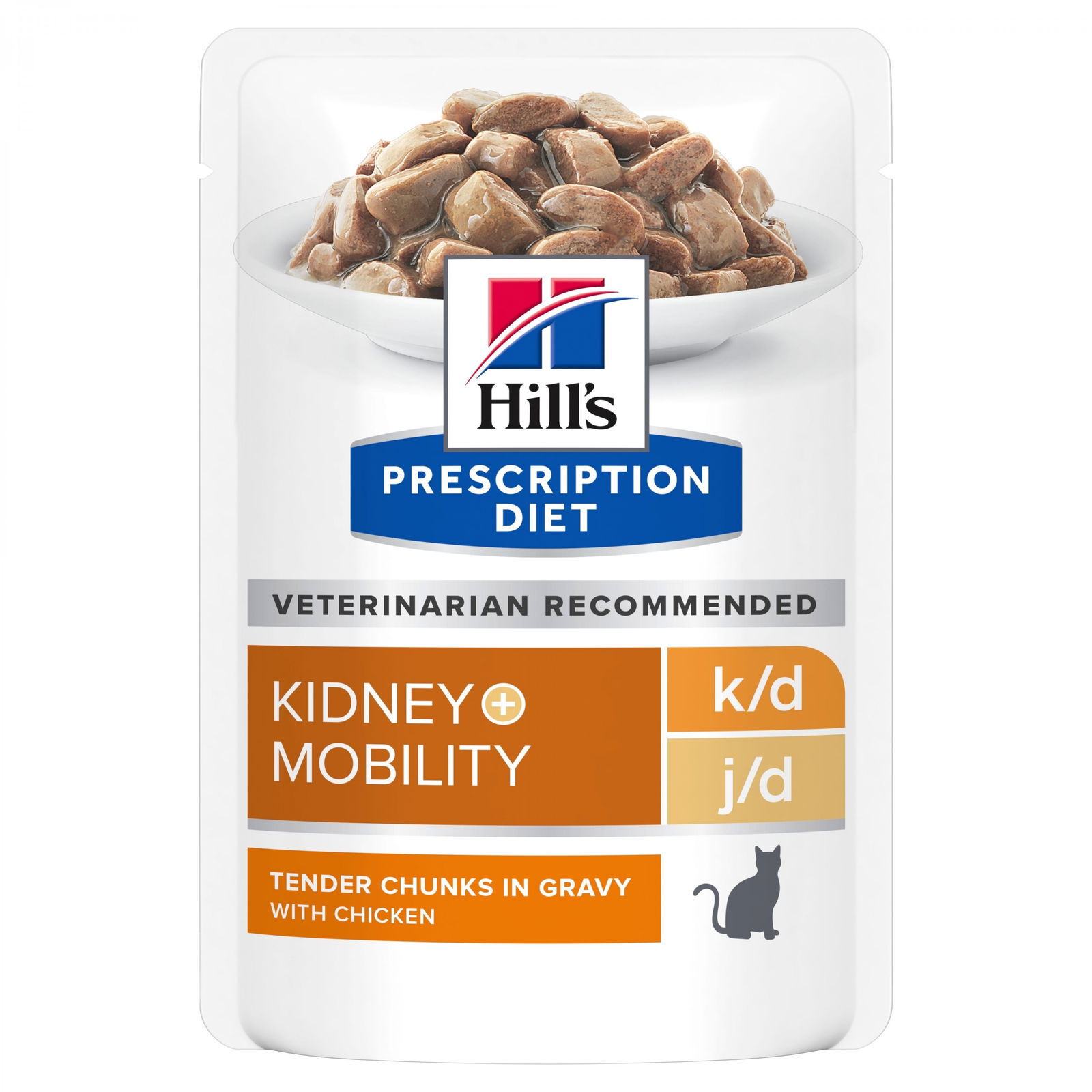 Hills Diet Cat k/d + Mobility Portionspåse 12x85g