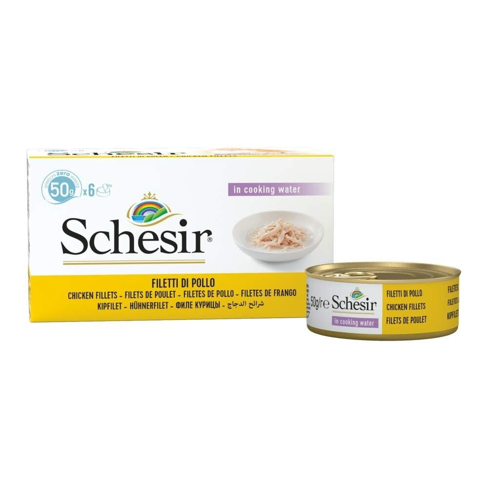 Schesir Jelly Multipack chicken 6 x 50 gr