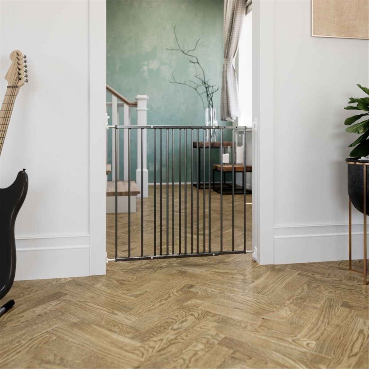 DogSpace Lucky wall mounted extending gate