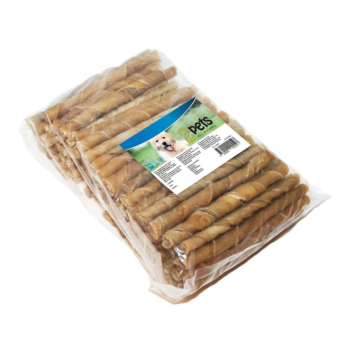 2pets Chew stick 12 cm/ 7-8 mm, 100pcs