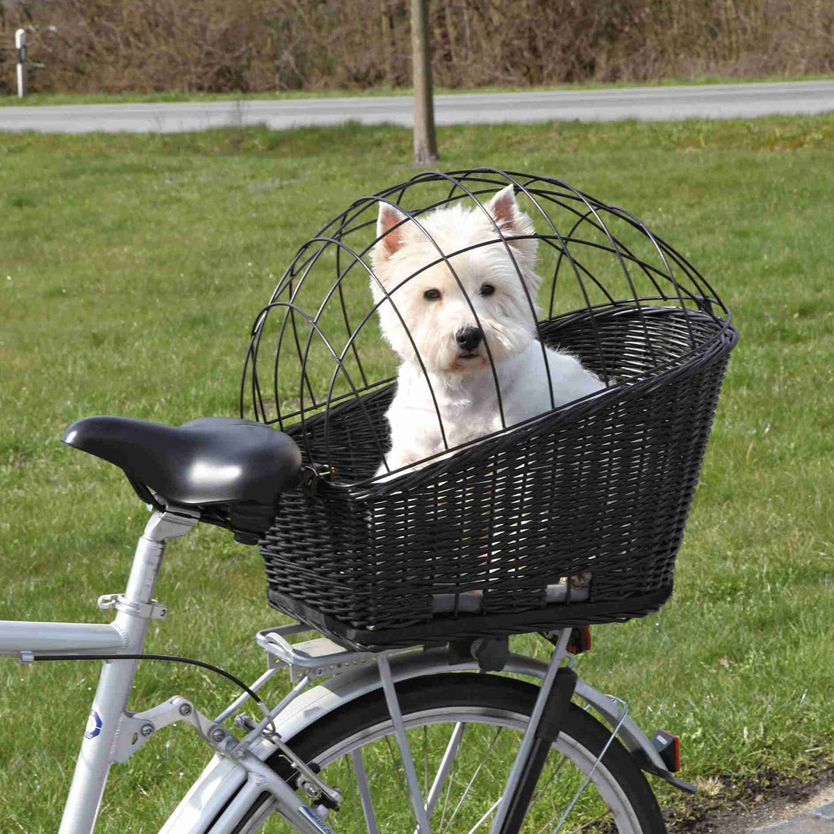 Cykelkorg Pakethållare Gall Svart