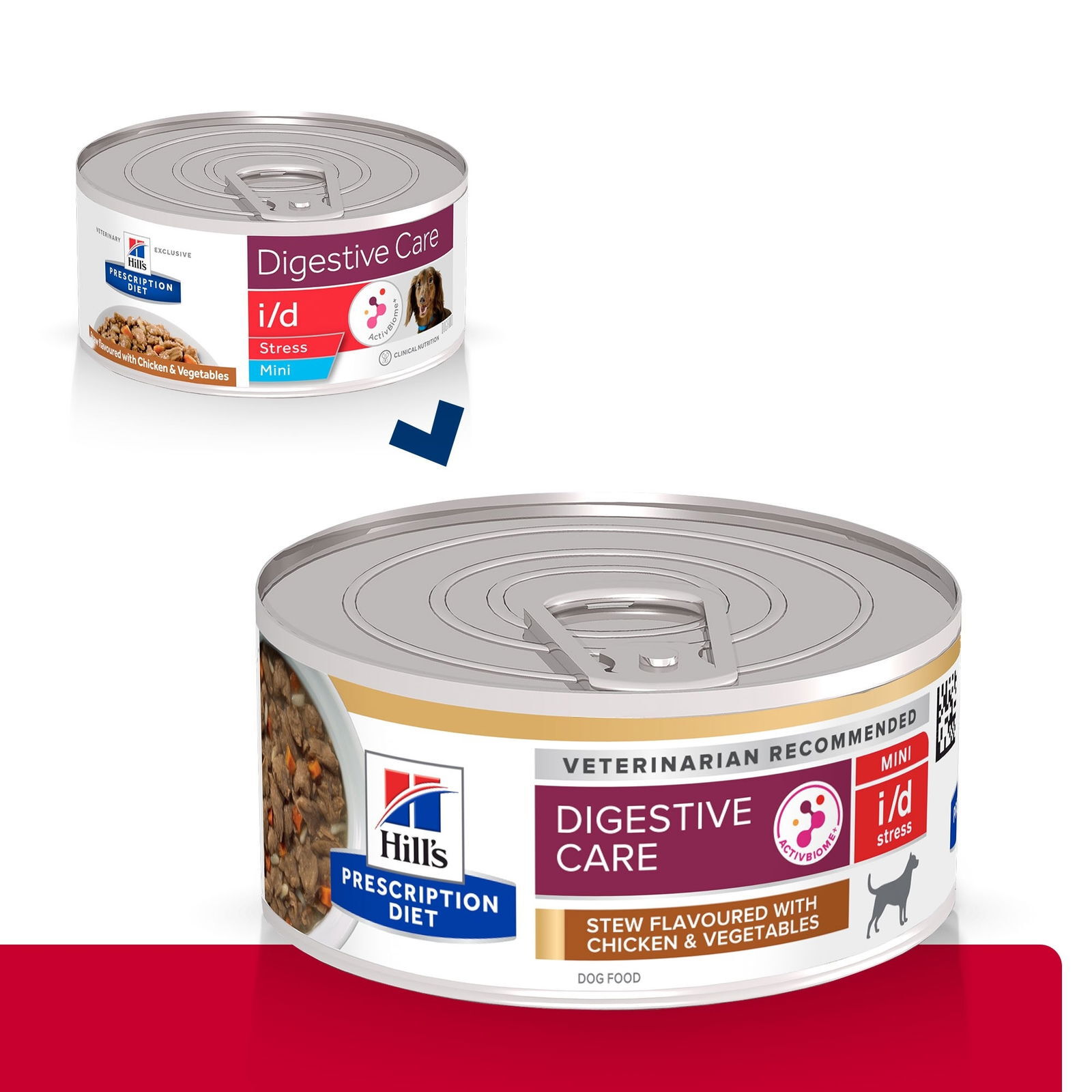 Hill's PRESCRIPTION DIET i/d Stress Mini Stuing for hund Kylling&grønnsaker