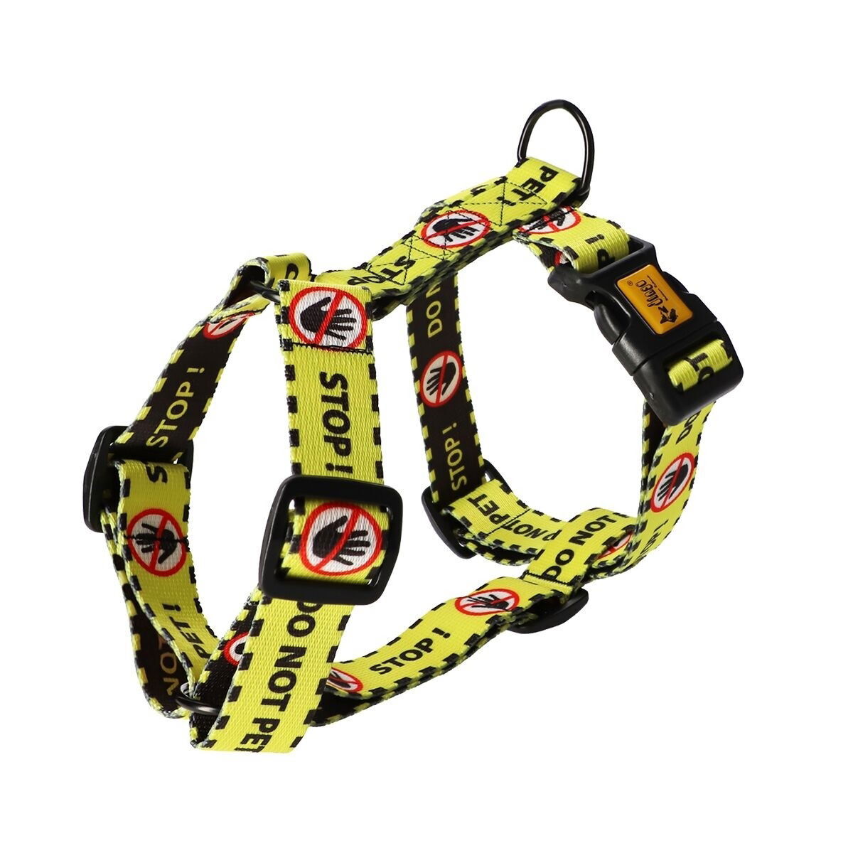 Dingo yellow harness Do Not Pet