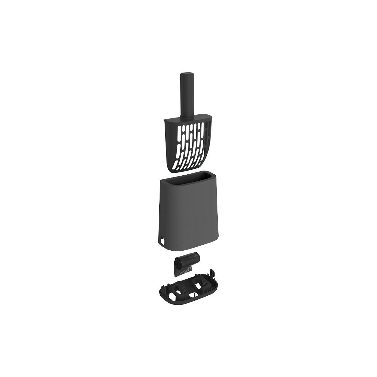MyPet Biala Litter Scoop&Holder Anthrazite
