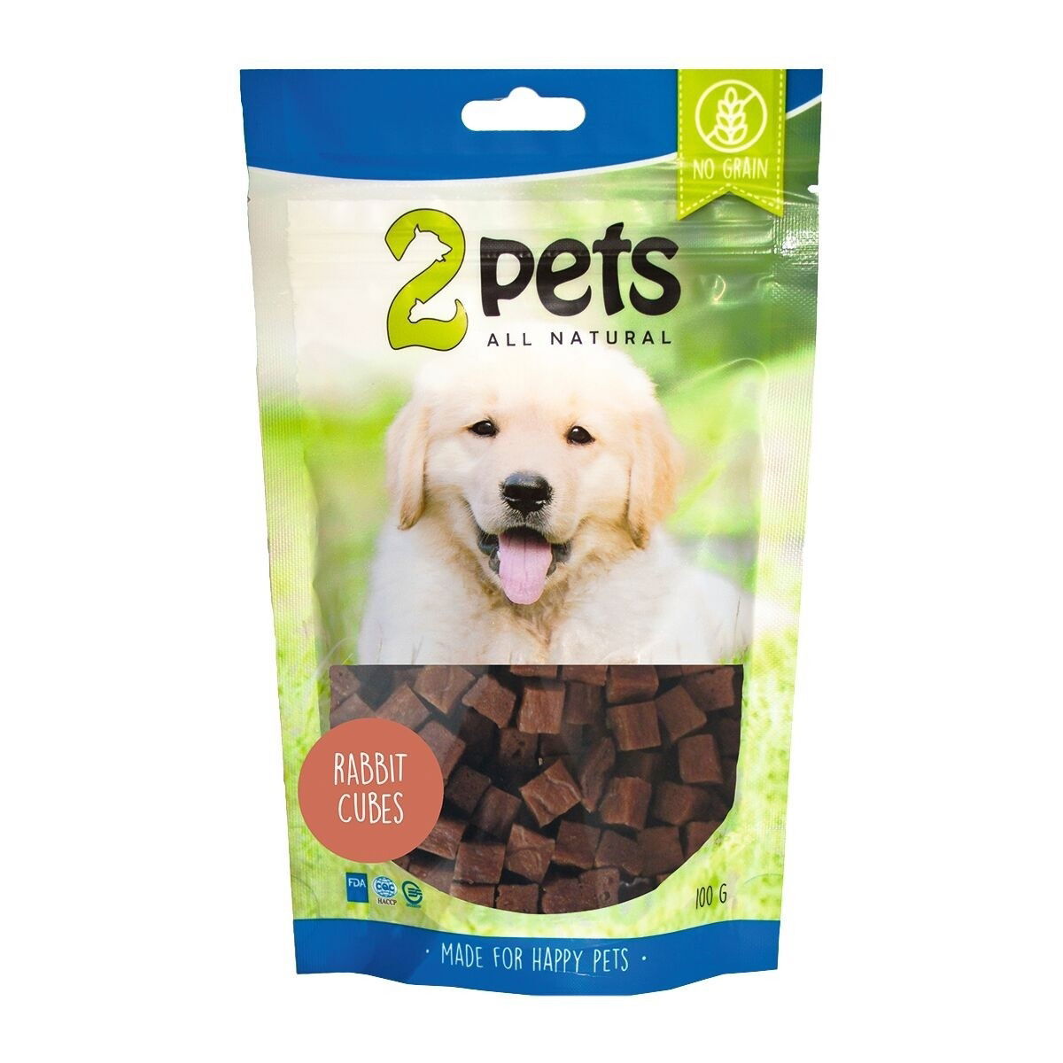 2Pets Dogsnack Rabbit Cubes