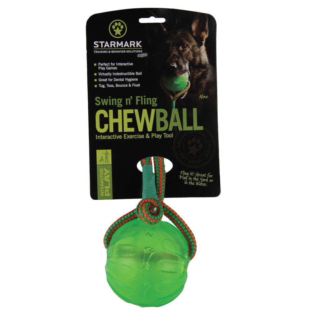 Starmark Swing Fling Chew Ball 8,9cm