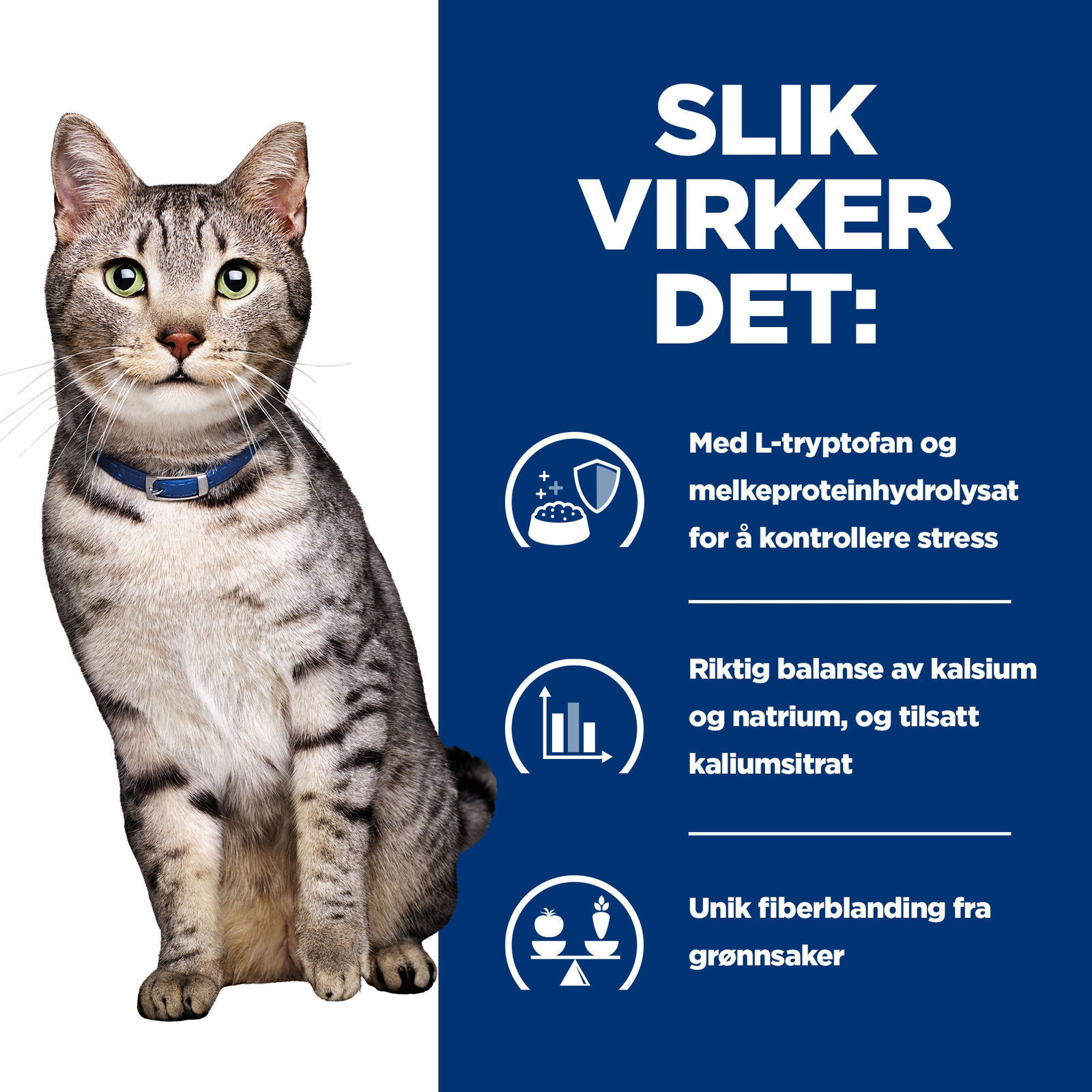 Hills Diet Cat Metabolic + Urinary Stress 1,5kg