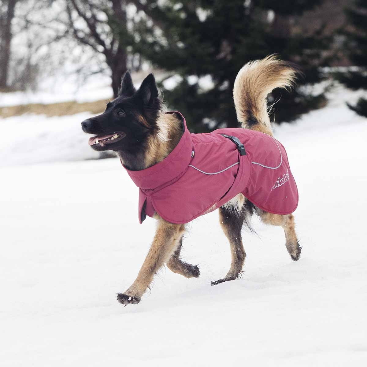 Rukka Stormy winter jacket red