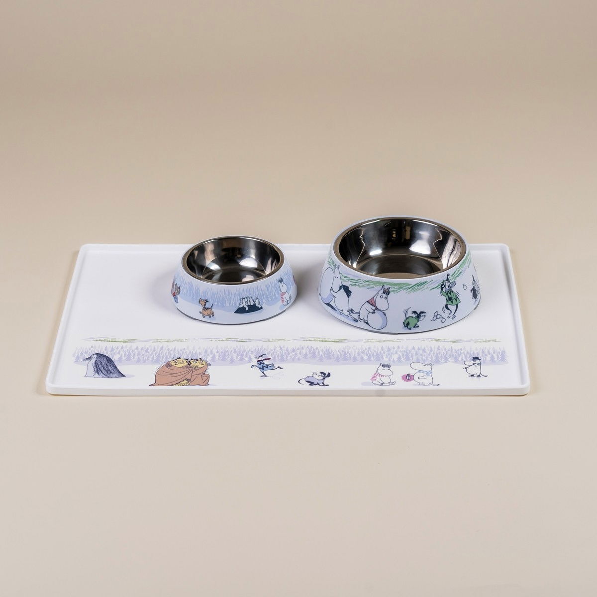 Moomin for Pets Winter silicone mat
