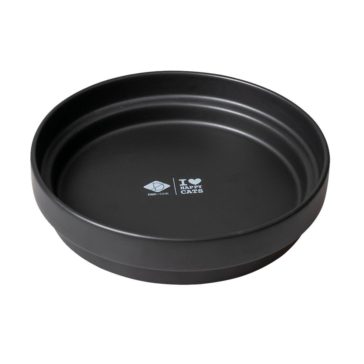 I Love Happy Cats Ace Drinking bowl, black