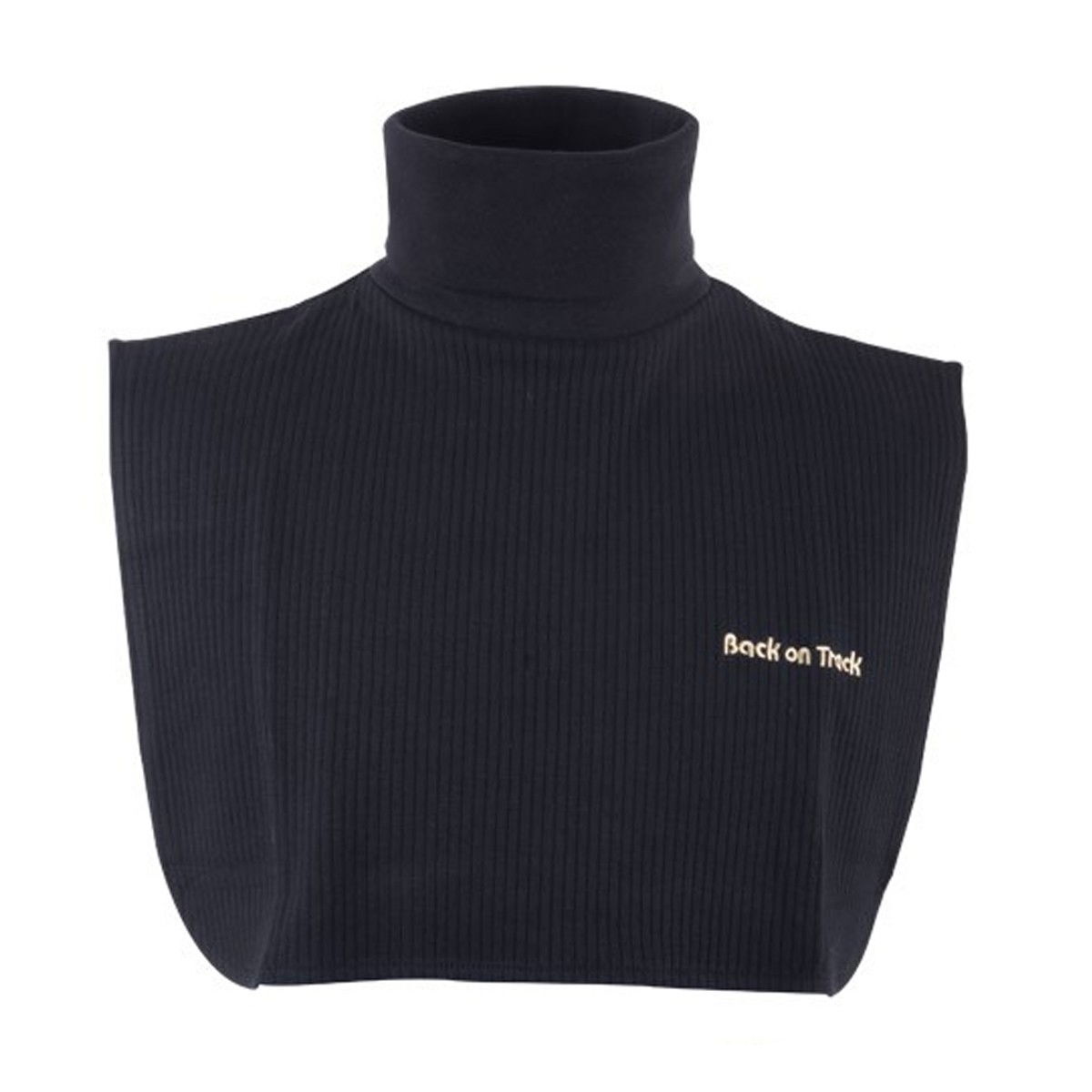 Back on Track Neck cover with polo, Black 