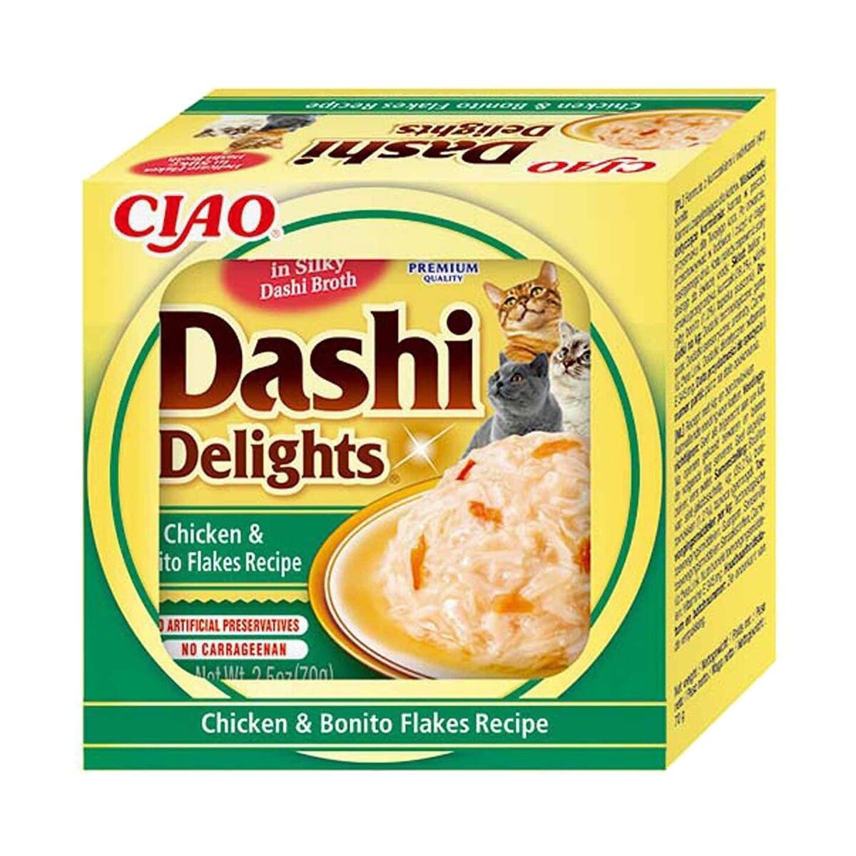 Inaba Dashi Delights Cat Ch/Bonito 70g