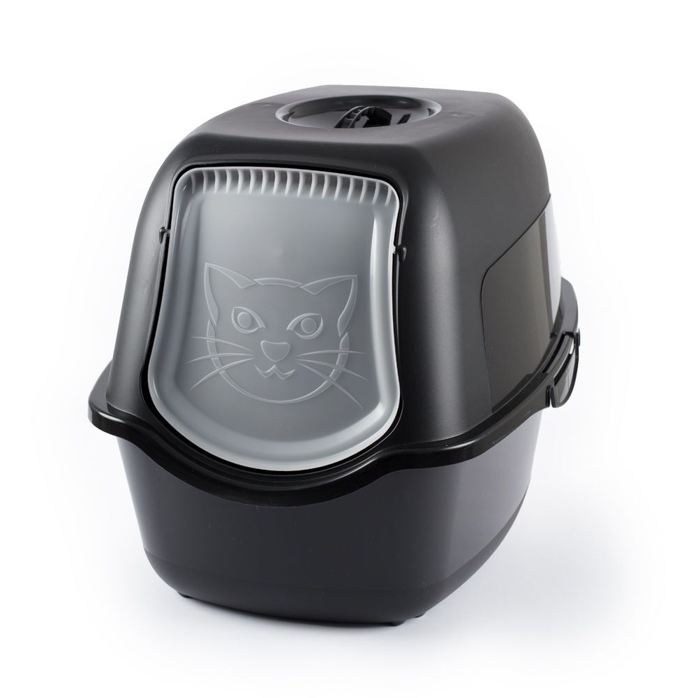 MyPet Kattetoalett Solid Svart