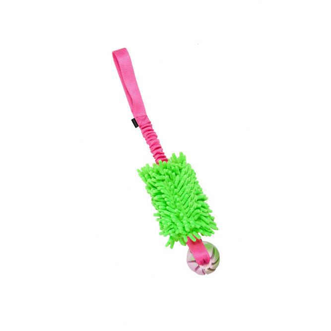 Pro Dog Bungee Mop rubber ball