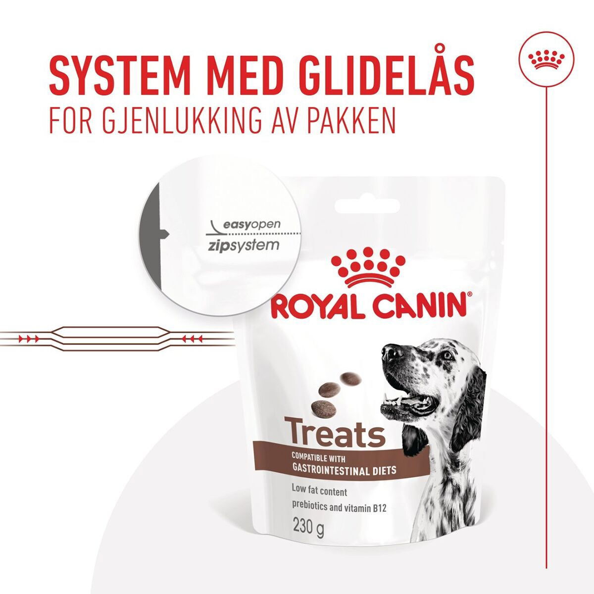 Royal Canin Veterinary Diets Dog Gastro Treats 230g
