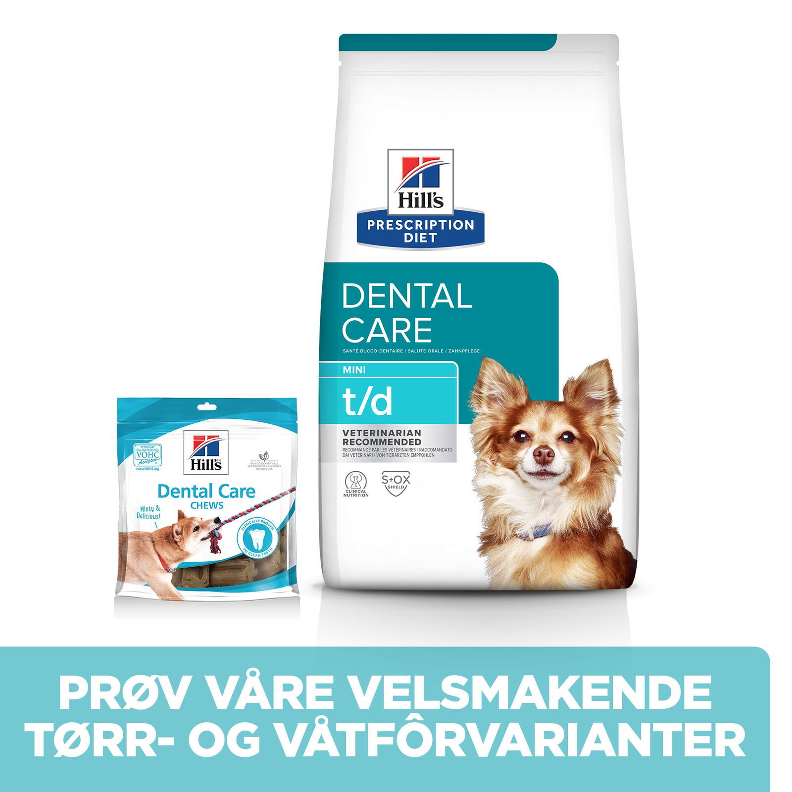 Hills Diet Dog t/d Mini 3kg