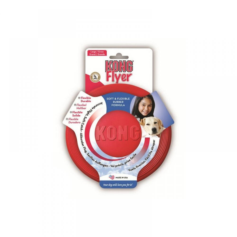 KONG frisbee rød