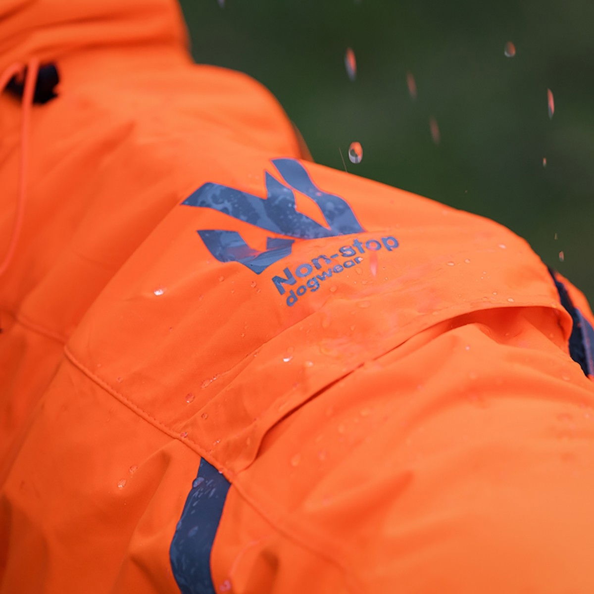 Non-stop dogwear Fjord overall raincoat 2.0 orange
