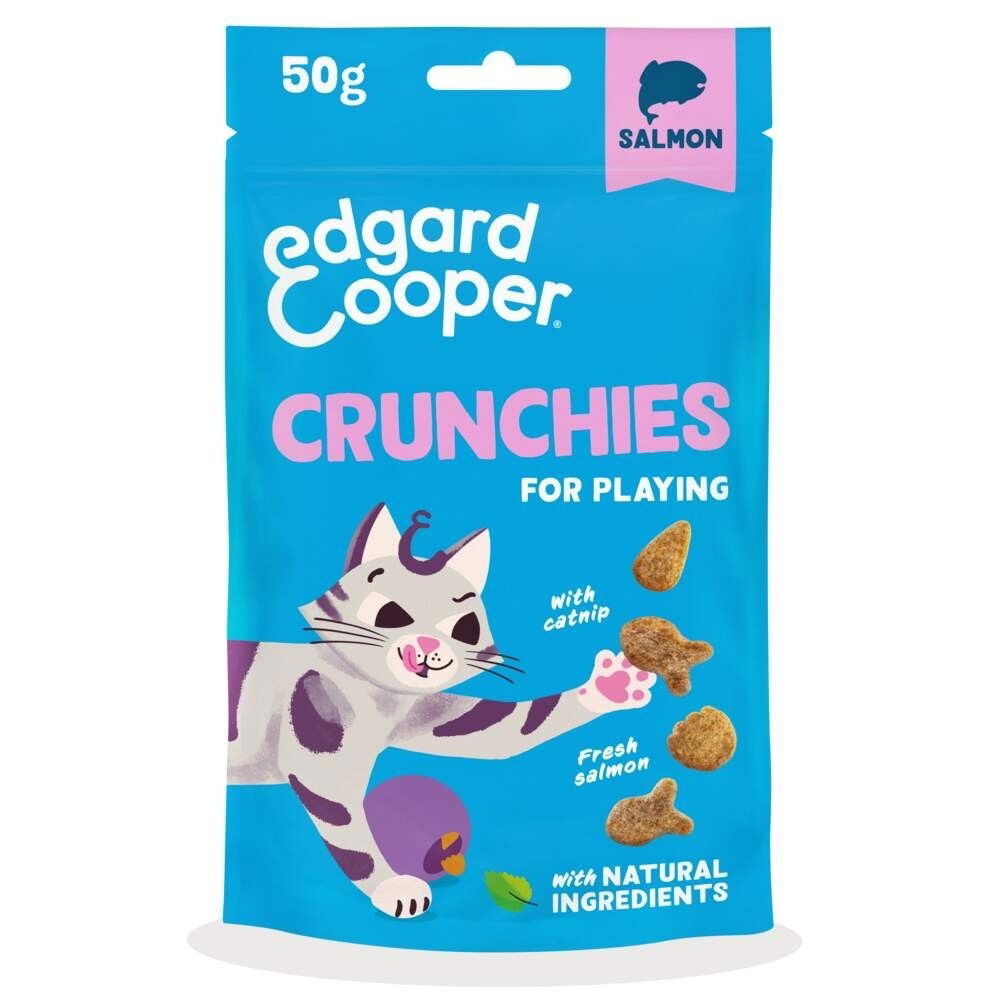 Edgard&Cooper Cat Crunchies Salmon&Chicken 50g