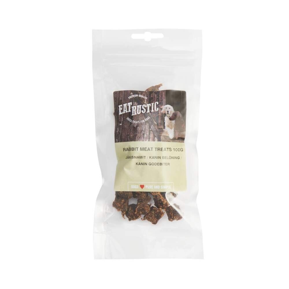 Eat Rustic belønningsbiter kaninkjøtt 100 g