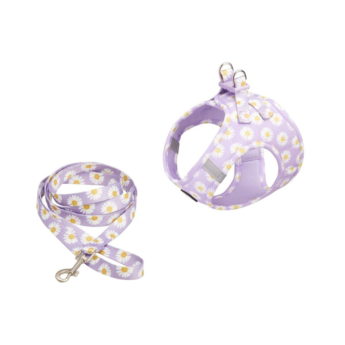 Basic Cat Daisy harness set lilac