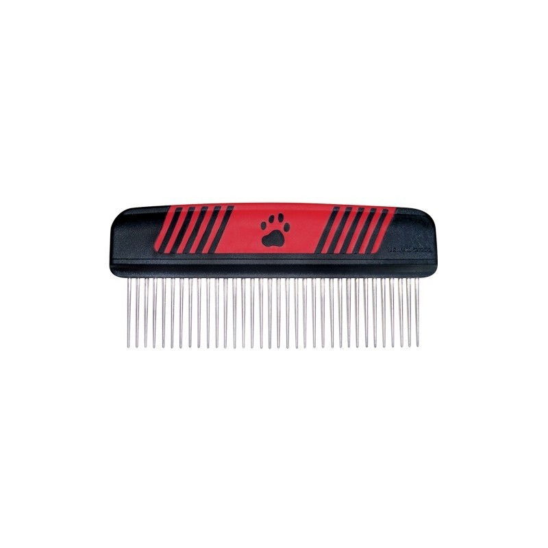 Ideal Dog comb rotating pins 15cm