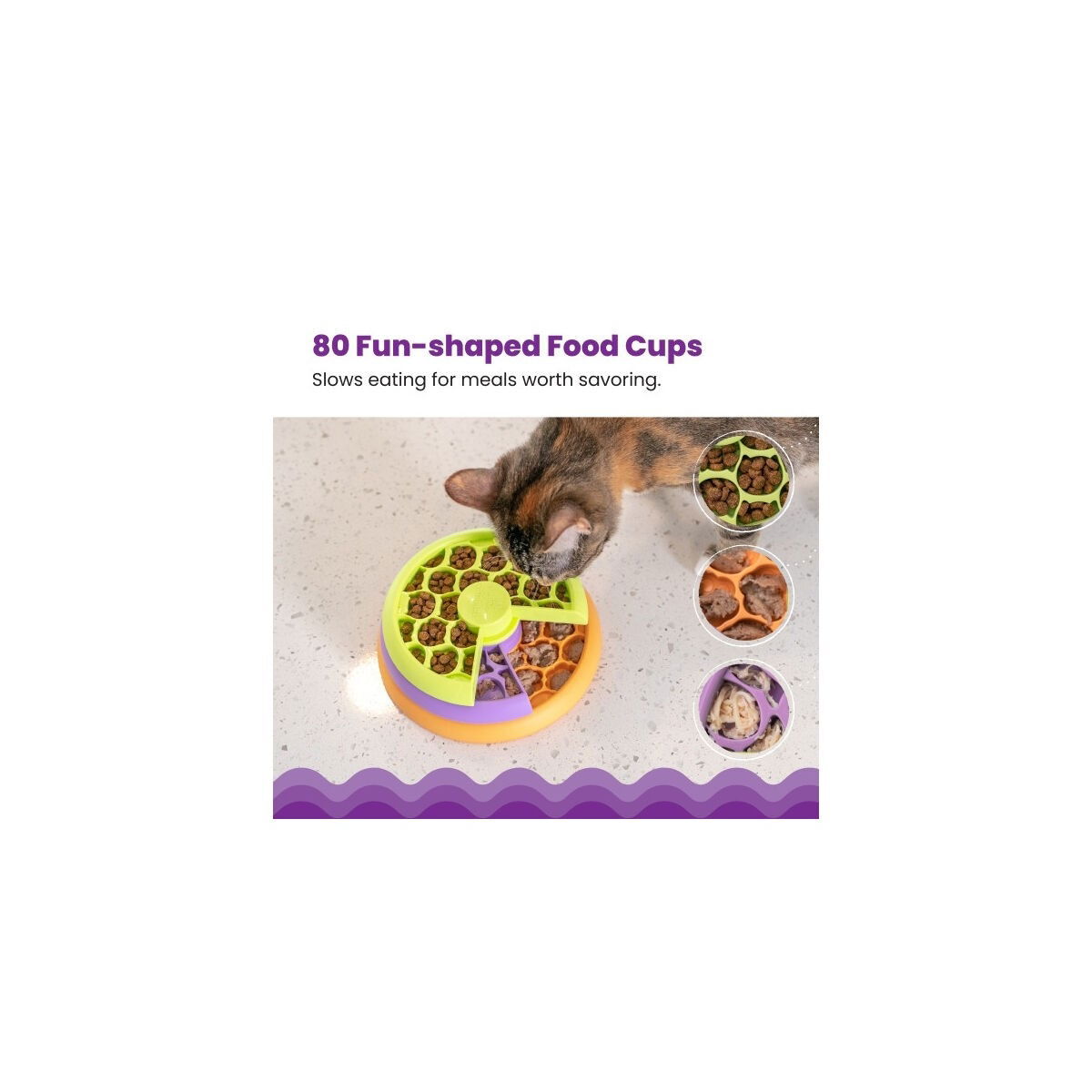 Nina Ottosson Lickin' Layers Kitty Food puzzle