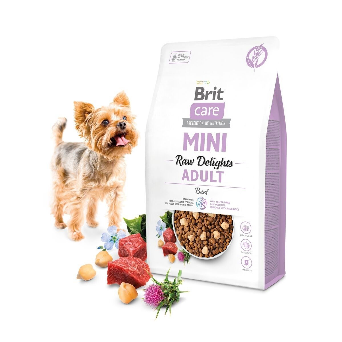 Brit Care Mini FD Raw Delights Beef